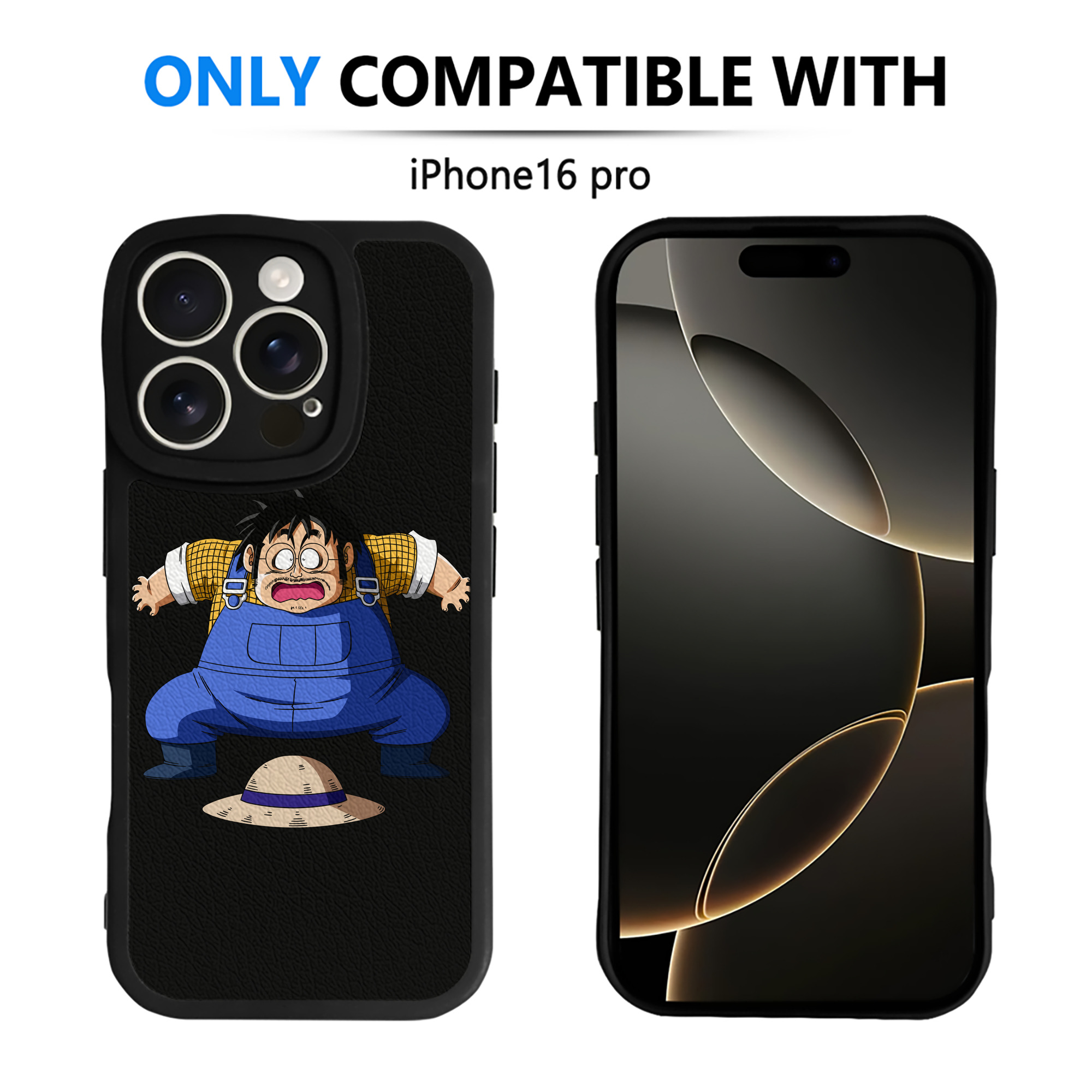 （画像用） ドラゴンボール DRAGON BALL 【iPhone 16シリーズ対応】シリコンスマホケース（レザー調） 材質：シリコン